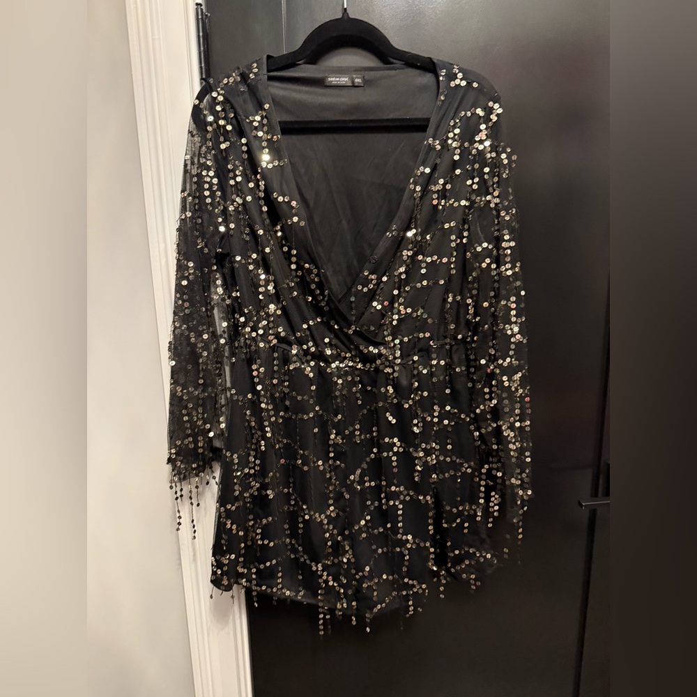 Womens sequin romper